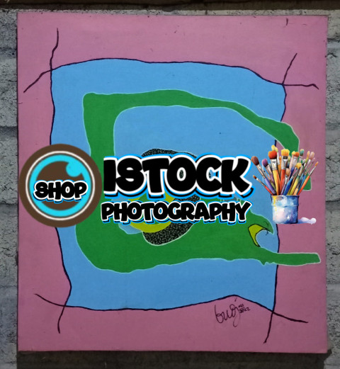 Pareidolia creature,Mix media