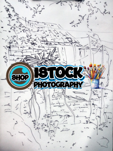 Sketsa pohon buah Naga